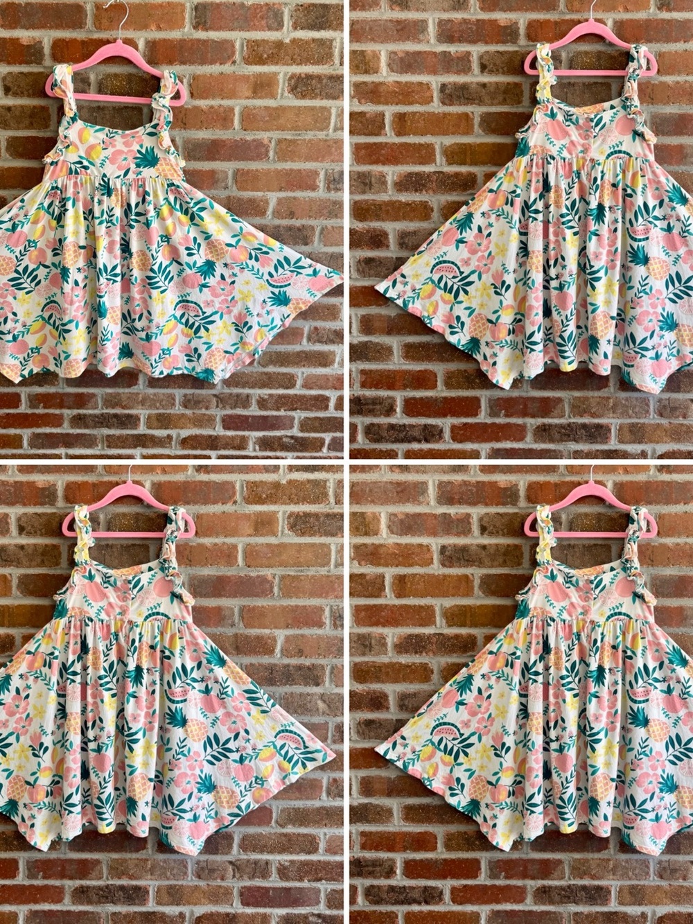 🍍🍋🌺☀️Tommy Bahama- Girl’s Twirling Sun Dress- Size 8- Like New 🍍🍋🌺☀️
